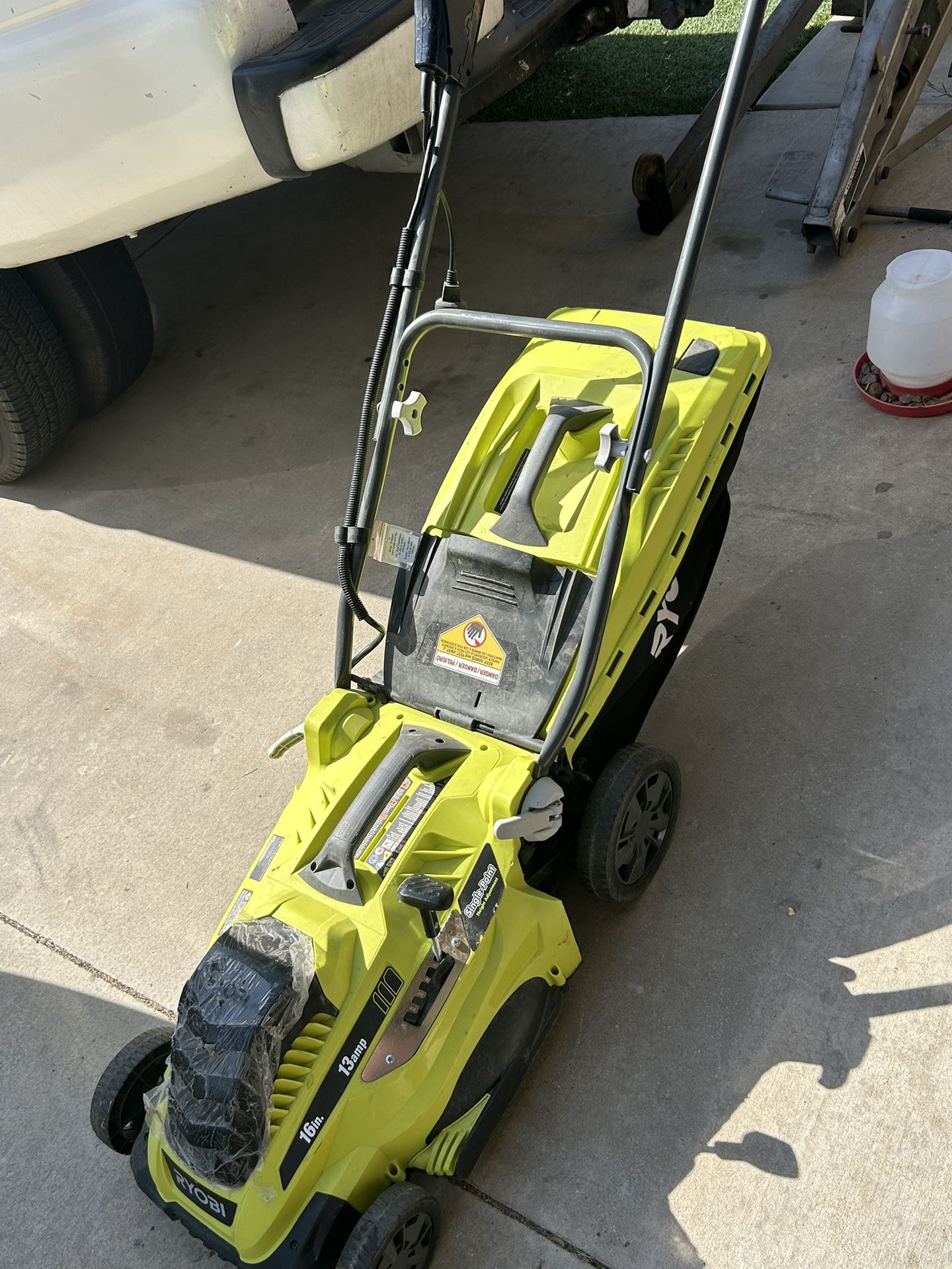 Ryobi Electric Lawn Mower