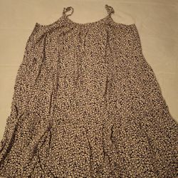Loose Flowery H+M Dress 
