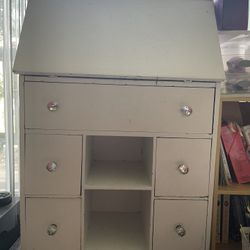 Convertible Kids Cabinet And Study Table