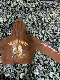 Ed hardy crop jacket