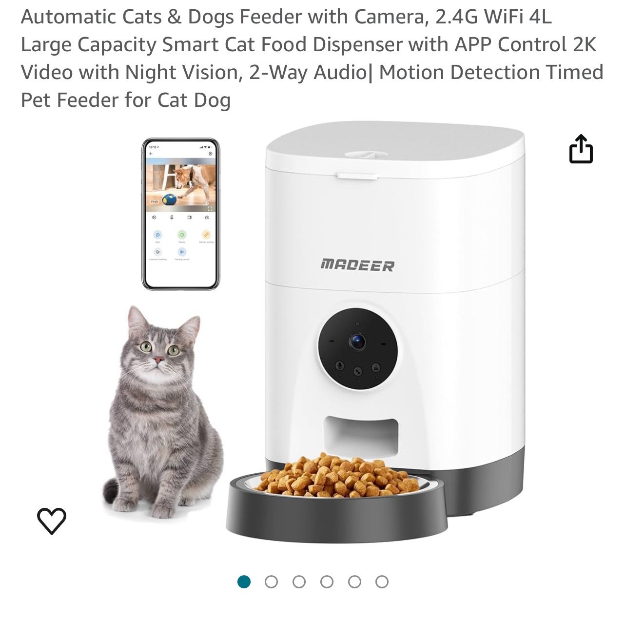 Auto Cat Or Dog Feeder