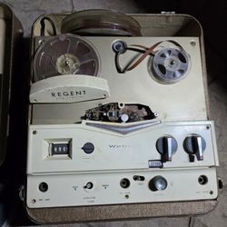 vintage webcor regent reel to reel recorder player