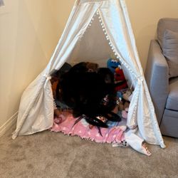 White Kids Tent 