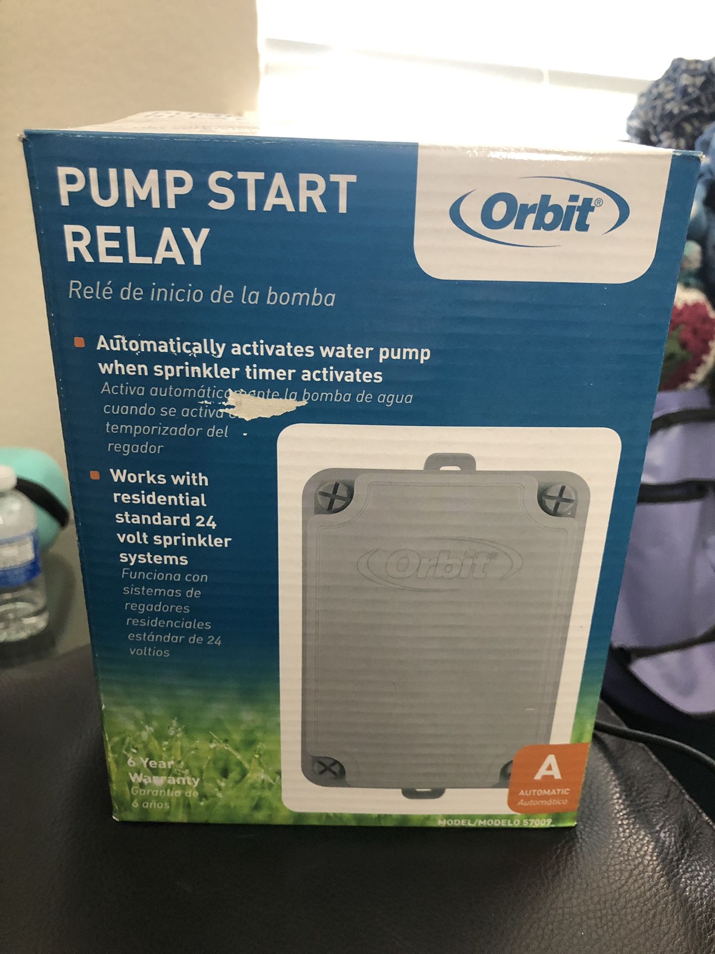 New Orbit Sprinkler System Pump Start Relay 57009!