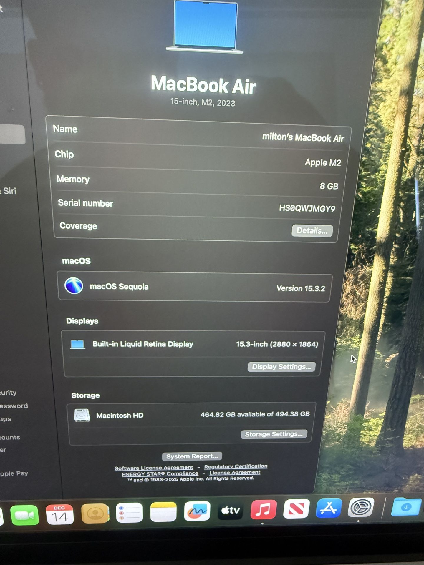 Macbook Air 15 Inch M2 2023