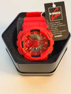 Casio G-Shock Red Ana-Digi Watch