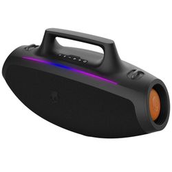Skullcandy Barrel Bluetooth Boombox Party Speaker – Water-Resistant Wireless Portable Speaker