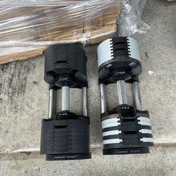 Nuobell 80lb Adjustable Dumbbell Pair