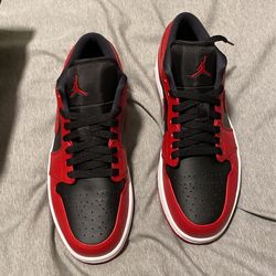Air Jordan 1 Low Gym Red /black White 