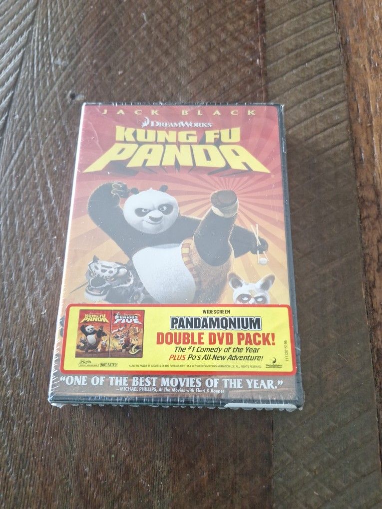 DVD Kung Fun Panda &secrets Of Furious Five