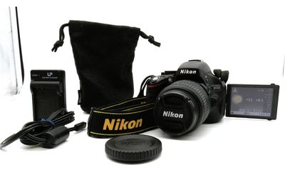 Nikon D5100 DSLR Camera + 18-55mm VR Lens + Battery/Charger – ONLY 5,870 SC