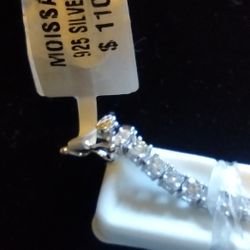 8" 3mm Moissanite Diamond Tennis Bracelets