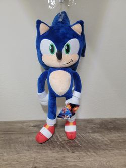 Brand New Sonic The Hedgehog 3 Official License Plush With Tags. (20 Inch Tall)
