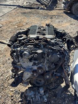 2015 q50 3.7L v6 engine and transmission