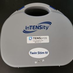 InTENSity Twin Stim IV - Rechargeable TENS & EMS Combo Electrotherapy Device