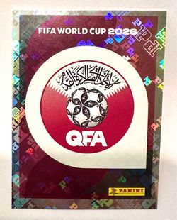 Panini FIFA World Cup 2026 Soccer Qatar QFA QAT 1 FIFA World Cup 2026 Sticker