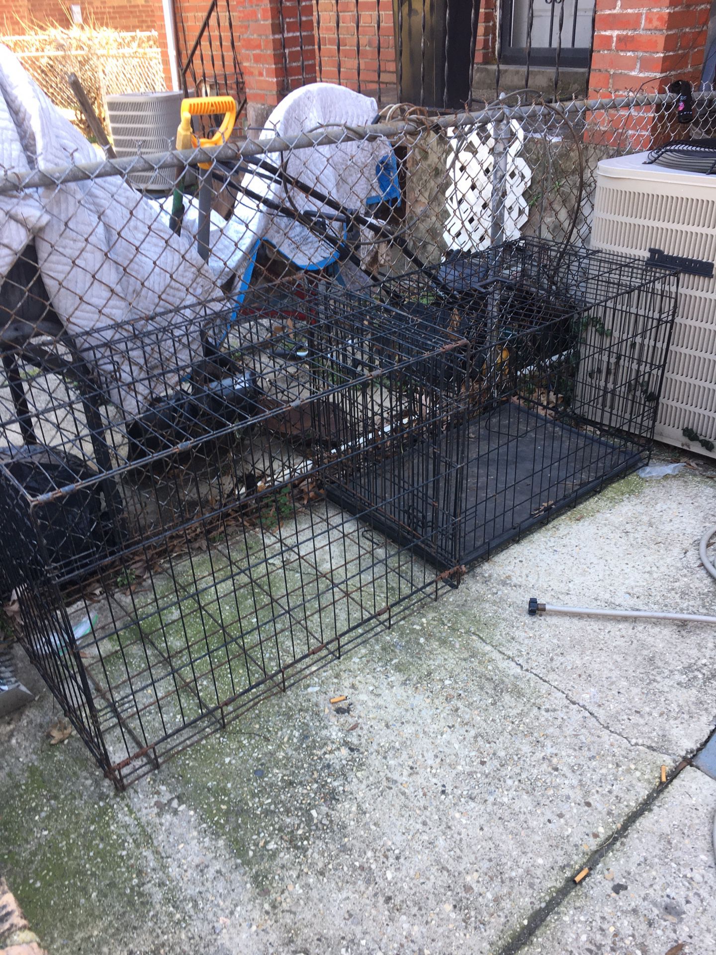 Medium and large dog cage