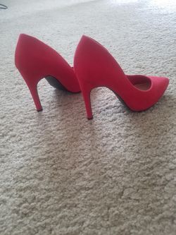 Pink ladies heels UK size 4 (USA 6)