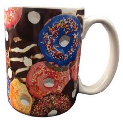 Spoontiques Ceramic Coffee Mug - Donuts