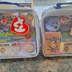 2 TY Beanie Baby Sealed Official Club Membership Kit