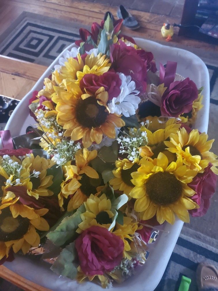 Free  Fake  Flower Bouquets 