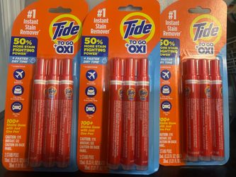 Tide To Go Plus Oxi Stain Remover Pens 3-Pack (x3)