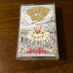 Green Day Dookie BLUE Cassette Tape