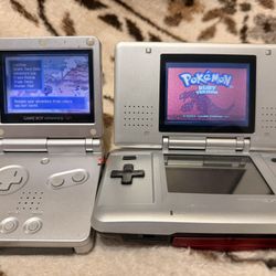 Nintendo Ds Original + Nintendo Gameboy SP + Pokémon Fire Red  And Mystery Dungeon