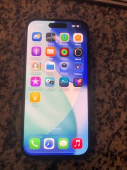 Apple iPhone 15 - 128gb Black T-mobile unpaid bill works on Wi-Fi only