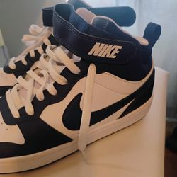 Shoes Navy Blue And White Kids Size 7