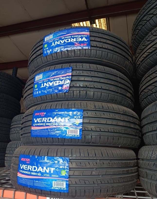 4 New Set of 175/65/15 Zeta Tires