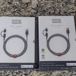 Twin Head Native Union Charge Cord