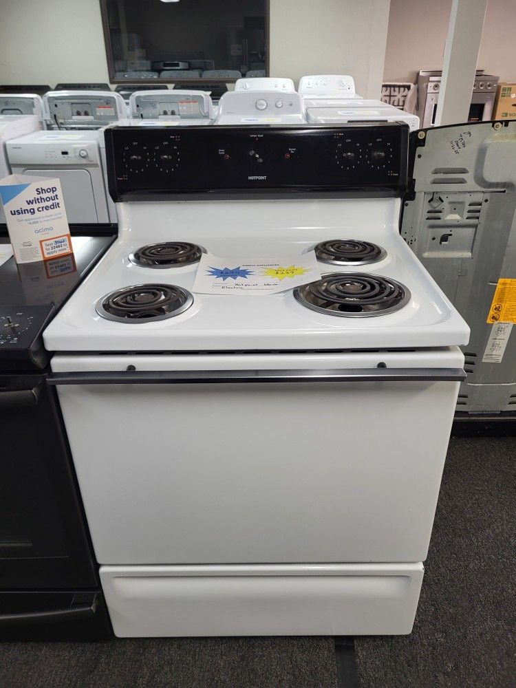 🎅Inventory Selling Fast! Hotpoint Electric Stove-Warranty Included 
