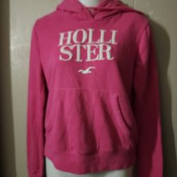 Hollister Pink Hoodie, Size Small $15 **Shipping Available**