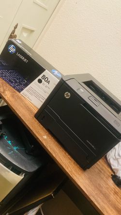 HP LaserJet Pro 400 with toner