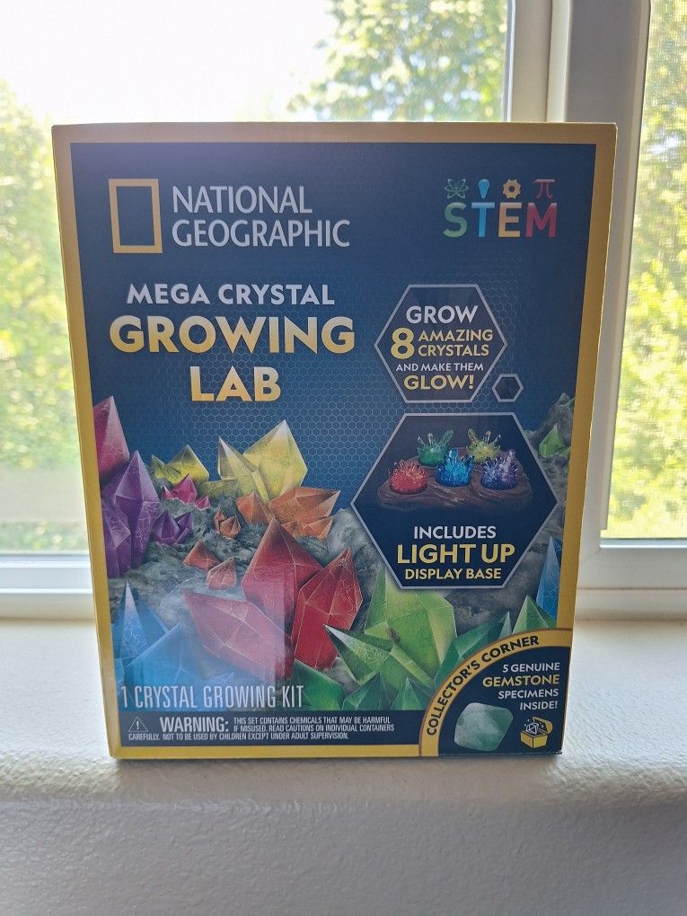 National Geographic Mega Crystal Growing Lab
