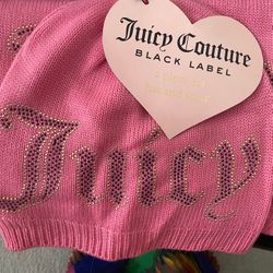 Brand new With tags Juicy Coutoure Hat And Scarf