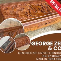 Ancient Authentic Carved Coffee Table Furniture  