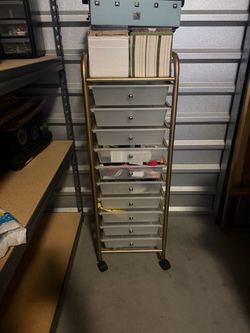 Craft / ART / office storage on wheels