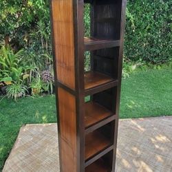 Bamboo Teak Tower 78"