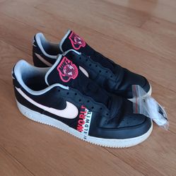 Nike Air Force 1 Low LV8 Worldwide Pack Black Flash Crimson size 12