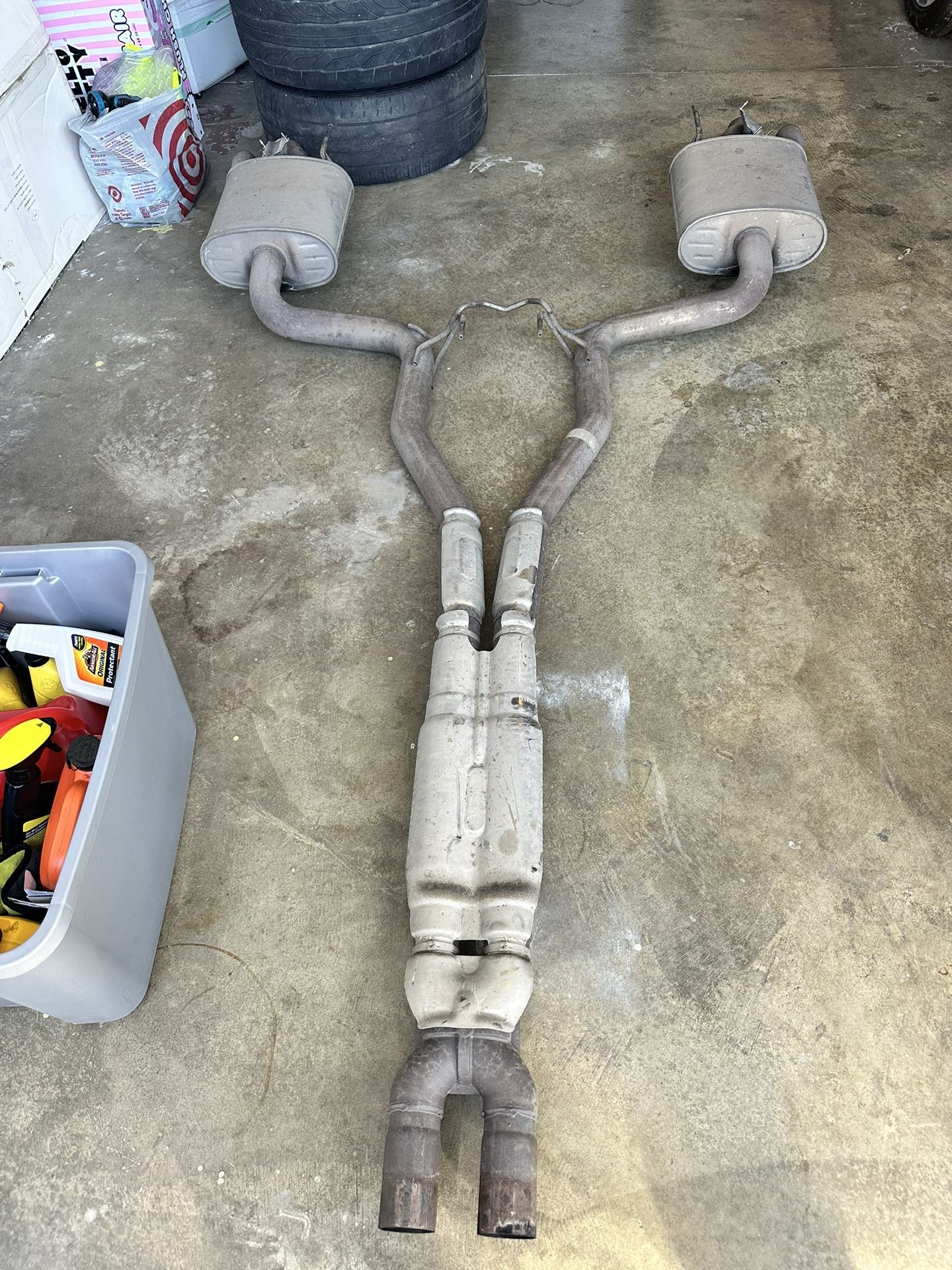 Exhaust For A 2016 Ford Mustang gt350