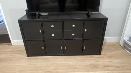 IKEA tv cabinet storage combination Black