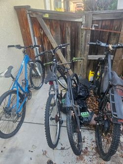 Bikes and scooters