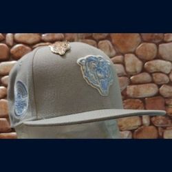 Chicago Bears Sizes 7 AND 7 1/8 AVAILABLE New Era 59FIFTY "1980 PRO BOWL" Hats (NW/OT) UNWORN! MINT CONDITION! Please Read Description.