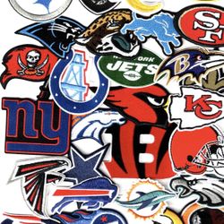 NFL TEAM IRON ON PATCHES