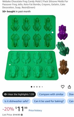 Chocolate frog mold