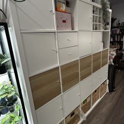 Full setup Kallax Shelf - READ DESCRIPTION