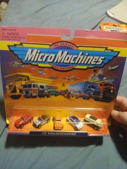 Micro Machines #5 Volkswagens 5-Pack