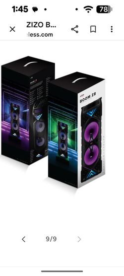 Zizo portable speaker boom box